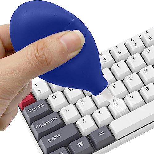 WOTEG Tastatur-Gebläse-Staubwedel | Hand-Tastatur-Gebläse – starker ovaler Luft-PC-Reiniger, schmutzabweisend, präzise Dekontamination für elektronisches Produkt von WOTEG