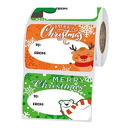 250 PCs Selbstkleber Weihnachtsgeschenkbezeichnungen Geschenkanhänger Aufkleber Urlaub Dekorative Besitzer Bezeichnungen Name Tags Langlebig 250 PCs Selbstkleber Weihnachtsgeschenkbezeichnungen Geschenkanhänger Aufkleber Urlaub Dekorative Besitzer Bezeichnungen Name Tags Langlebig von WOURRD