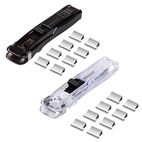 8pcs Fest Metallpapier Klemmen Ohne Schaden Bindung Schieberblende Bindung Mit Klemmenspender Für Die Home Office School von WOURRD