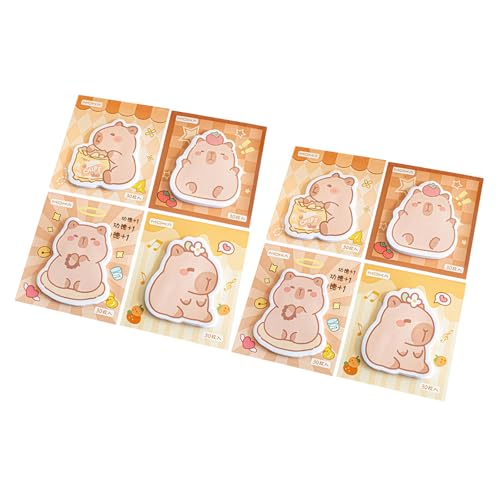 8pcs Selves Adhäsive Stick Notes Pad Cartoon Form Stick Notizen Stick Pad Entfernbarer Sticksnoten Notizblock Notnoten Kissen 8pcs Selves Adhäsive Stick Notes Pad Cartoon Form Stick Notizen Stick Pad Entfernbarer Sticksnoten Notizblock Notnoten Kissen von WOURRD