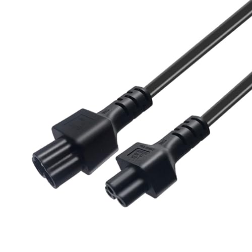 IEC320 C5 FEMALE TO MÄNNLICHE ADAPTER Kabel C5-C6 Verlängerungskabel IEC320 Bis C5 Adapter Connectors Cable von WOURRD