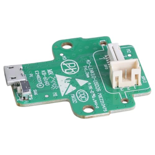 WOURRD USB Ladeanschluss Schaltkreisplatine 40-Link10-Usd2g Teile Reparatur Ersetzen Für Link 10 Hörwiederherstellung Grün Grün von WOURRD