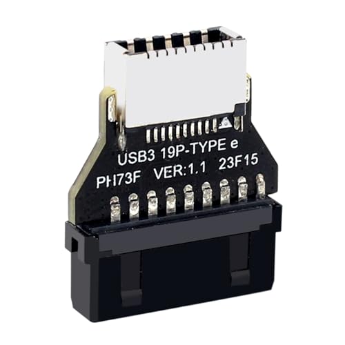 WOURRD USB3.0 19pin Zu Typ E TypeC 90-Grad Konverter Adapter Für Computer Mainboard Und Erweiterungskarte von WOURRD