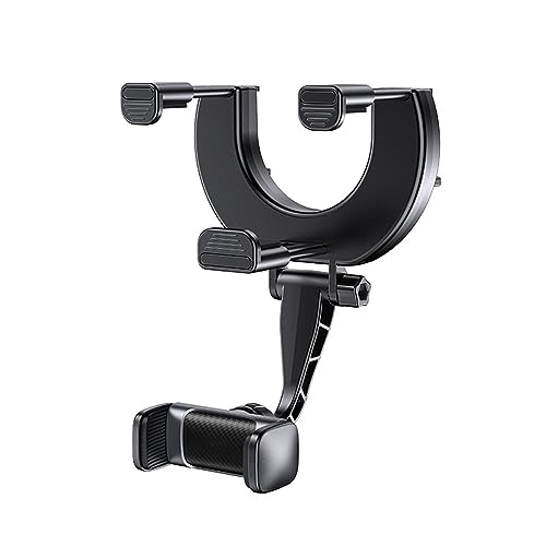 WOURRD Universelle 360 Grad Rotierende Autotelefonhalter 360 ° Rückspiegel Telefon Halterung Easy Driving Smartphone Ständer WOURRD Universelle 360 Grad Rotierende Autotelefonhalter 360 ° Rückspiegel Telefon Halterung Easy Driving Smartphone Ständer von WOURRD