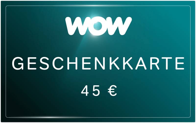 WOW Streaming Geschenkkarte 45€ – Geschenkkarte per Email von WOW series