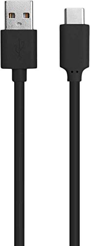WOW - USB/USB-C-Ladekabel, 1 Meter, schwarz von WOW