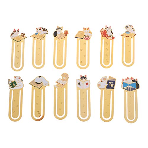 WOWOWO Metall Lesezeichen Kreative Kawaii Cartoon Katze Metall Lesezeichen Schule Bürobedarf Schüler Geschenke WOWOWO Metall Lesezeichen Kreative Kawaii Cartoon Katze Metall Lesezeichen Schule Bürobedarf Schüler Geschenke von WOWOWO
