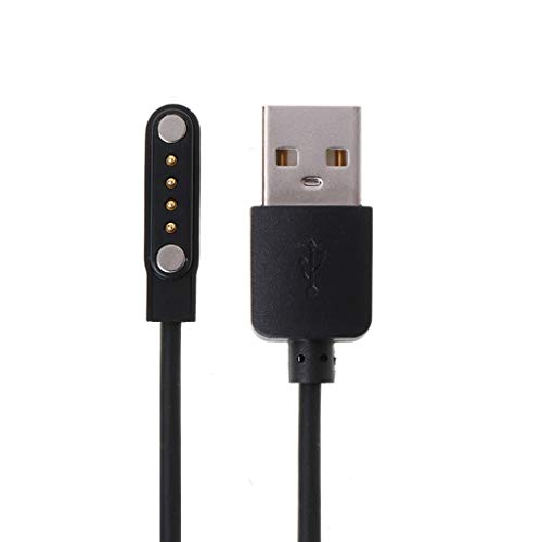 WOWOWO USB-Ladekabel für Smart Watch Universal Charge 4-poliges Zubehör Ladekabel Magnetisch Stark aufgeladen von WOWOWO