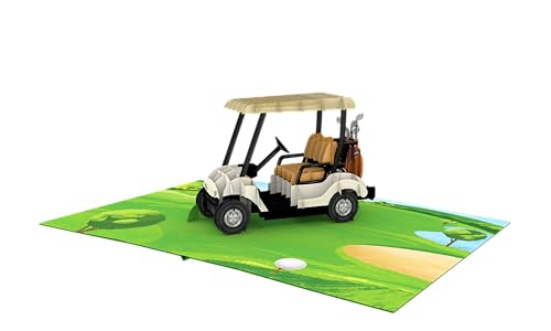 WOW Golf Cart – 3D Pop up Grußkarte für alle Gelegenheiten Geburtstag, liebe, Glückwunsch, viel Glück, Jahrestag, Get Well, Good Bye, Vater Tag, Cool Kids, Thank You – PREMIUM, Handarbeit WOW Golf Cart – 3D Pop up Grußkarte für alle Gelegenheiten Geburtstag, liebe, Glückwunsch, viel Glück, Jahrestag, Get Well, Good Bye, Vater Tag, Cool Kids, Thank You – PREMIUM, Handarbeit von WOWPAPERART