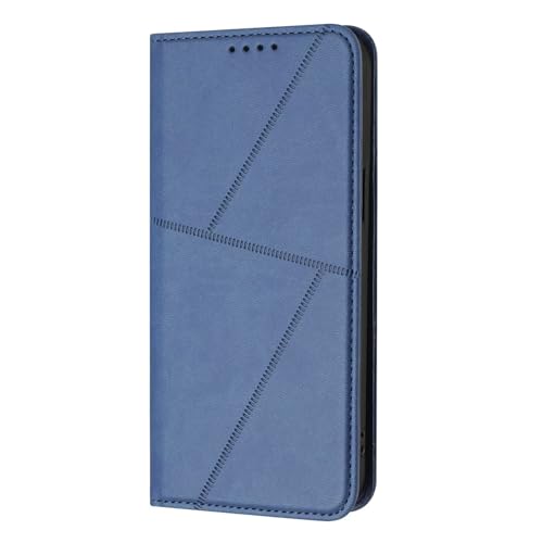 WOWUDI Handyhülle für VIVO Y38 5G / T3X 5G,[Kartenfächern] [Standfunktion] Premium Leder Handy Klappbare Stoßfeste Brieftasche Flipcase CoverSchutzhülle - Königsblau von WOWUDI