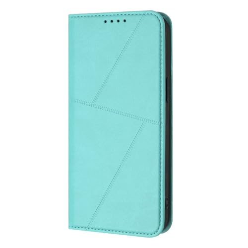 WOWUDI Handyhülle für Xiaomi Poco X7 Pro 5G,[Kartenfächern] [Standfunktion] Premium Leder Handy Klappbare Stoßfeste Brieftasche Flipcase CoverSchutzhülle - Hellblau von WOWUDI