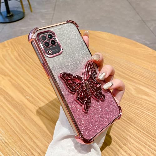 WOWUDI for iPhone 13 Pro Max Flower Mobile Phone Case,Red Flower Strawberry Pattern,Wavy Frame,Shockproof Anti-Slip Grip Soft TPU Hard Bumper Protective Case- Lila von WOWUDI