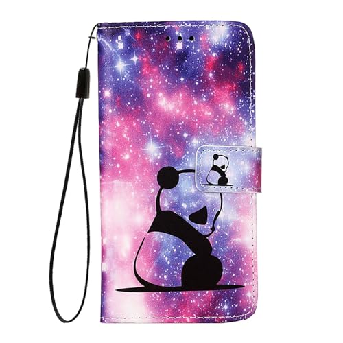 WOWUDI für Handyhülle Google Pixel 9 5G / 9 Pro,Leather Flip Wallet Phone Case Cover [3 Kartenfächer] [Magnet Verschluss] Schöne Graffiti-Schutzhülle aus Leder Hülle -XMBB von WOWUDI