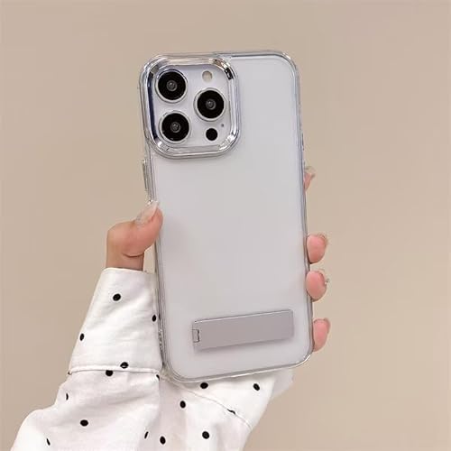 WOWUDI für Redmi Note 12R hülle mit Stand Transparent Slim Hard Shockproof,Dünne Stoßfeste Stoßstange Handyhülle,3-Wege-Metallständer-Silber WOWUDI für Redmi Note 12R hülle mit Stand Transparent Slim Hard Shockproof,Dünne Stoßfeste Stoßstange Handyhülle,3-Wege-Metallständer-Silber von WOWUDI