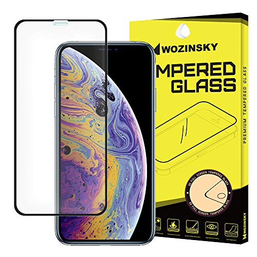 WOZINSKY FÜR iPhone 11 PRO/XS/X Tempered Glass Full Glue SUPER ROBUST PANZERGLAS VOLLBILD HARTGLAS MIT Rahmen CASE Friendly von WOZINSKY