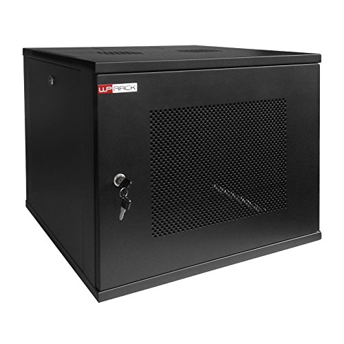 PW WP WPN-RWC-06606-B Regal 50 kg Wandmontage 6U schwarz – Regale (50 kg, Wandmontage, 6U, schwarz, 48,3 cm (19 Zoll), IP20) von WP Rack