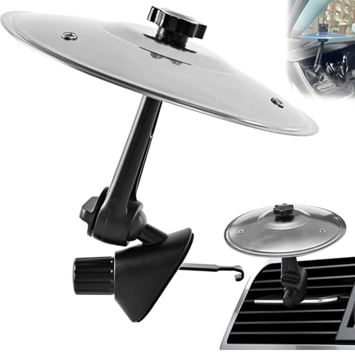 Mini-Fingertrommel-Becken, Auto-Crash-Becken, Percussion-Zubehör Aus ABS-Legierung For Mehr Fahrspaß, Drum-Crash-Becken For Alle Fahrzeuge, Einfache Clip-On-Installation(2) von WPDUIODF