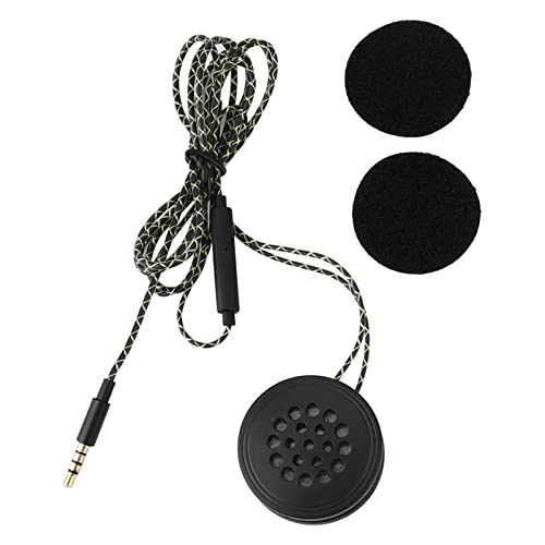 WPKD BLUEY Helm Kopfhörer,1.2 M Freisprech-Helm-Headset,ABS-Motorrad Headset,Bluetooth Headsets 1 Paar Motorrad Sturzhelm Kopfhörer Lautsprecher Kopfhörer Lautsprecher Unterstützung Freispreche von WPKD BLUEIY
