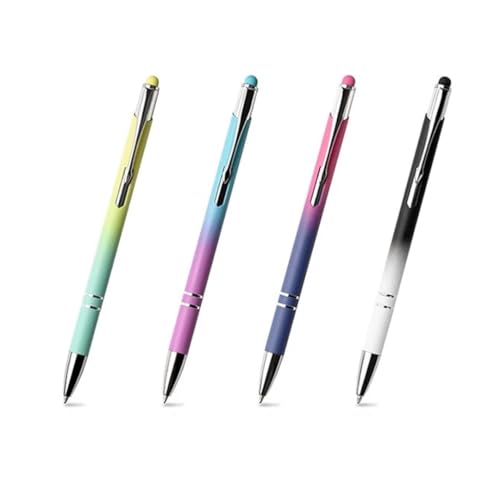 Touchpen Bella | 25er Set | Eingabe-Stift & Kugelschreiber 2in1 | Tablet & Smartphone | Touch-Screen Stylus-Pen Spitze | Multicolor | Regenbogenfarben von WPRO