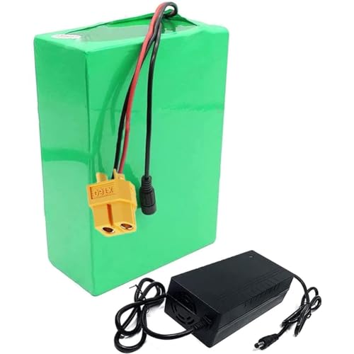 25.2V 29.4V Lithium-Ionen-Akku 8Ah 10Ah 12Ah 15Ah 20Ah Ebike Akku Hochleistungsakku Batterie High Power Fahrrad Batterie, Für Skateboard-Elektrofahrrad-Roller, Mit Ladegerät(XT60,29.4V 12AH) von WPXXXW