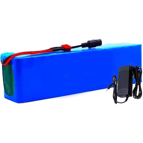 E-Bike Batterie 60V 8Ah 10Ah 15Ah 18Ah 20Ah Fahrrad Li-Ionen-Akkupack Wasserdichter PVC-Akku Eingebauter BMS,Für 200W 350W 500W 750W 800W 1000W Motor,Mit Ladegerät(T,60V 18AH) von WPXXXW