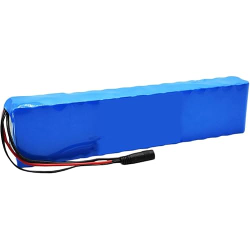 WPXXXW E-Bike Pedelec Akku 36V 36Ah,10S3P Fahrrad Li-Ionen-Akkupack,36V 10AH Eingebauter BMS PVC-Akku 36V Elektro-Fahrrad Batterie,Mit Ladegerät,Für Elektrisches Selbstausgleich Scooter(T-Plug+DC) von WPXXXW