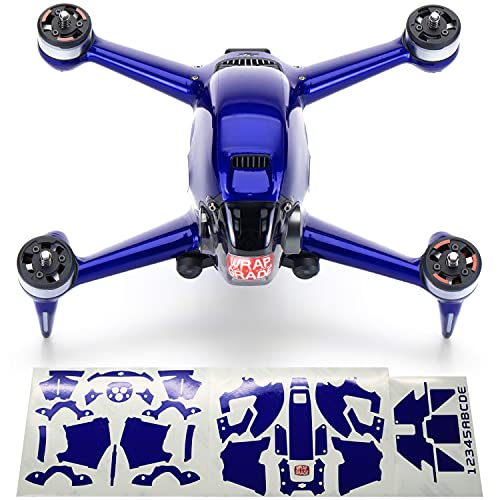 WRAPGRADE Skin Kompatibel mit DJI FPV (Stratosphere Blue) von WRAPGRADE