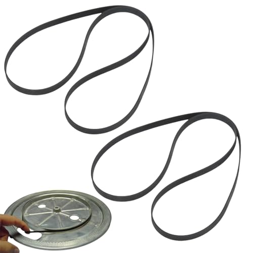 WRIRKN 2 Stück Belt Antriebsriemen, Plattenspieler Gummiband, Phonograph Ersatzgürtel, Riemen für Plattenspieler, Riemen Plattenspieler, Recorder Riemen Teile, Plattenspieler-Gürtel 270 mm WRIRKN 2 Stück Belt Antriebsriemen, Plattenspieler Gummiband, Phonograph Ersatzgürtel, Riemen für Plattenspieler, Riemen Plattenspieler, Recorder Riemen Teile, Plattenspieler-Gürtel 270 mm von WRIRKN