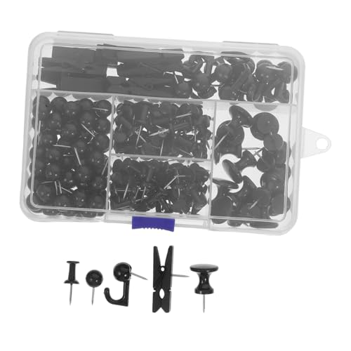 WRITWAA 200 Teiliges Reißzwecken Set Reißzwecken Reißzwecken Reißzweckenhaken Reißzwecken Für Pinnwände Reißzwecken Mit Haken Reißzwecken Für Wandkorktafel Zubehör Wand von WRITWAA