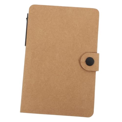WRITWAA Notizblock-Set Reisebüro-Versorgungsset klebriges notizbuch Taschennotizbuch mit Stift Memobuch für Lehrer Notizbücher mit Tabs kleines Spiralheft PU-Leder Khaki WRITWAA Notizblock-Set Reisebüro-Versorgungsset klebriges notizbuch Taschennotizbuch mit Stift Memobuch für Lehrer Notizbücher mit Tabs kleines Spiralheft PU-Leder Khaki von WRITWAA