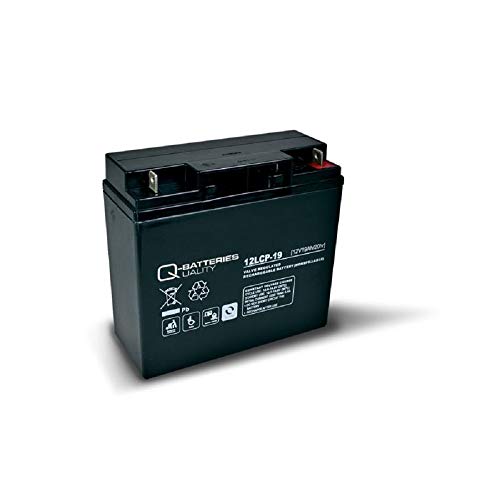 Akku 19Ah 12V AGM Blei Batterie Rasenmäher Rasentraktor Aufsitzmäher Boot Scooter 17Ah 18Ah 20Ah 22Ah 23Ah QB von WSB