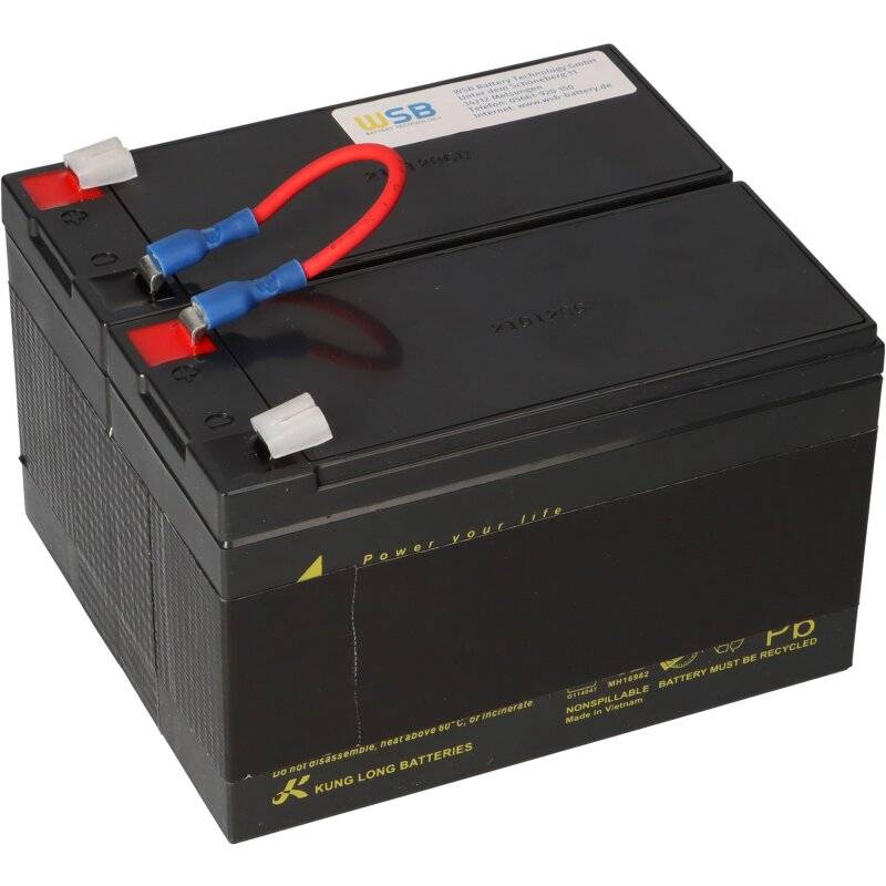 Akku kompatibel APC Smart UPS 450 600 700 ersetzt RBC5 von WSB