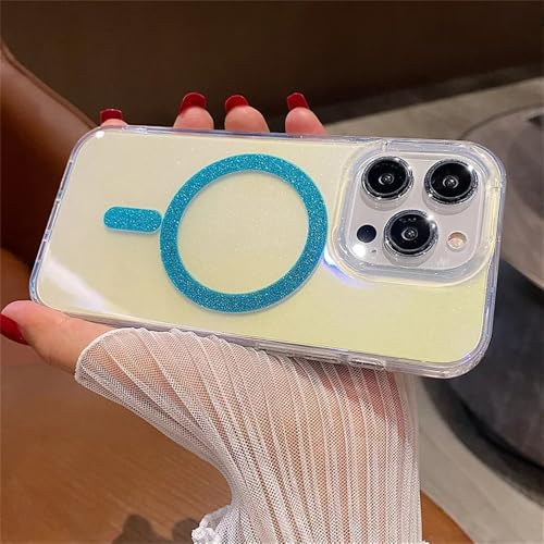 WSDSMS Glitzerhülle für iPhone 15 14 13 Pro Max Plus 12 11 Farbverlauf Transparente Acrylabdeckung Farbverlauf Bunte Hüllen,PeakBlue,Für iPhone 11 WSDSMS Glitzerhülle für iPhone 15 14 13 Pro Max Plus 12 11 Farbverlauf Transparente Acrylabdeckung Farbverlauf Bunte Hüllen,PeakBlue,Für iPhone 11 von WSDSMS