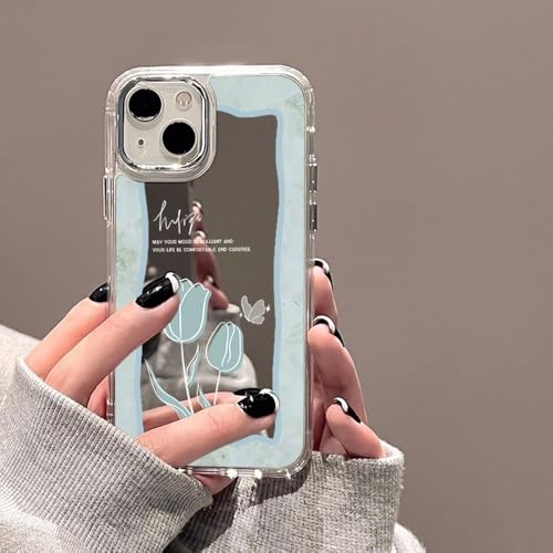 WSDSMS Handyhülle mit Leopardenmuster für iPhone 15 Hülle für iPhone 13 11 12 14 16 Pro Max Abstrakte weiche TPU-Stoßfeste Schminkspiegelabdeckung, GL13, Für iPhone 15Pro Max WSDSMS Handyhülle mit Leopardenmuster für iPhone 15 Hülle für iPhone 13 11 12 14 16 Pro Max Abstrakte weiche TPU-Stoßfeste Schminkspiegelabdeckung, GL13, Für iPhone 15Pro Max von WSDSMS