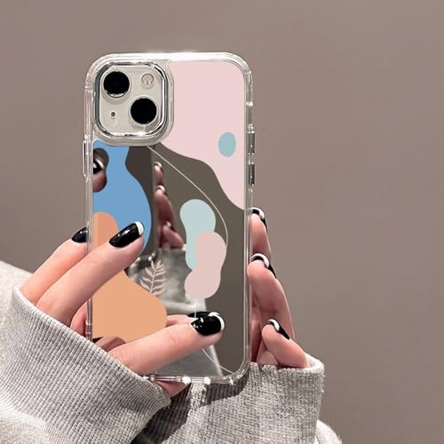 WSDSMS Handyhülle mit Leopardenmuster für iPhone 15 Hülle für iPhone 13 11 12 14 16 Pro Max Abstrakte weiche TPU-Stoßfeste Schminkspiegelabdeckung, K222, Für iPhone 16 WSDSMS Handyhülle mit Leopardenmuster für iPhone 15 Hülle für iPhone 13 11 12 14 16 Pro Max Abstrakte weiche TPU-Stoßfeste Schminkspiegelabdeckung, K222, Für iPhone 16 von WSDSMS