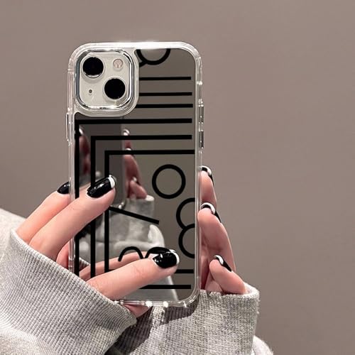 WSDSMS Handyhülle mit Leopardenmuster für iPhone 15 Hülle für iPhone 13 11 12 14 16 Pro Max Abstrakte weiche TPU-Stoßfeste Schminkspiegelabdeckung, KD64, Für iPhone 11 WSDSMS Handyhülle mit Leopardenmuster für iPhone 15 Hülle für iPhone 13 11 12 14 16 Pro Max Abstrakte weiche TPU-Stoßfeste Schminkspiegelabdeckung, KD64, Für iPhone 11 von WSDSMS
