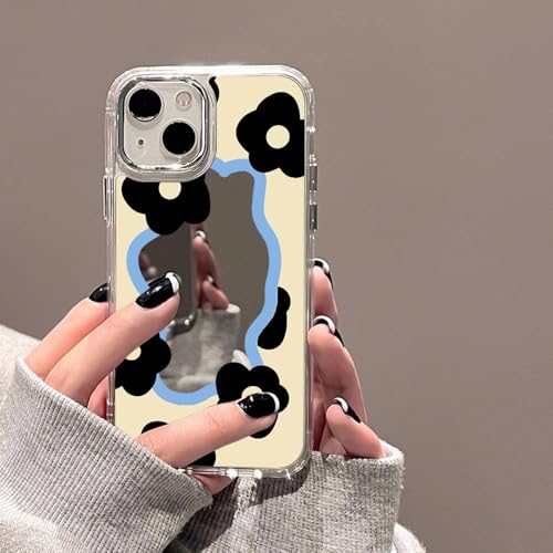 WSDSMS Handyhülle mit Leopardenmuster für iPhone 15 Hülle für iPhone 13 11 12 14 16 Pro Max Abstrakte weiche TPU-Stoßfeste Schminkspiegelabdeckung, ha20, für iPhone 16 Plus WSDSMS Handyhülle mit Leopardenmuster für iPhone 15 Hülle für iPhone 13 11 12 14 16 Pro Max Abstrakte weiche TPU-Stoßfeste Schminkspiegelabdeckung, ha20, für iPhone 16 Plus von WSDSMS