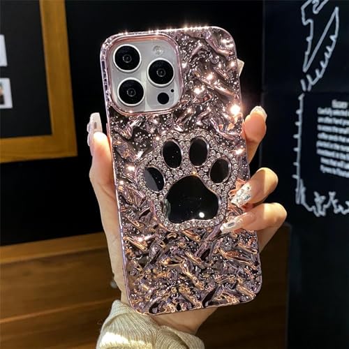 WSDSMS Luxuriöse verspiegelte Katzenpfoten-Handyhülle für iPhone 15 Pro Max 13 12 11 14 Plus, galvanisierte, sturzsichere, weiche Silikonhülle, Pink, für iPhone 13ProMax WSDSMS Luxuriöse verspiegelte Katzenpfoten-Handyhülle für iPhone 15 Pro Max 13 12 11 14 Plus, galvanisierte, sturzsichere, weiche Silikonhülle, Pink, für iPhone 13ProMax von WSDSMS