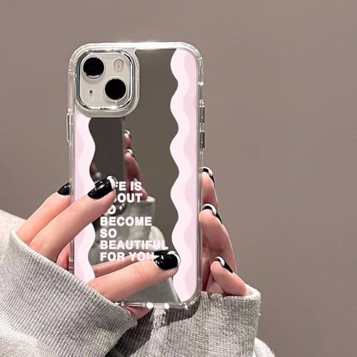 WSDSMS Modische Handyhülle mit Buchstabenspiegel für iPhone 11 14 15 16 Pro Plus 12 13 Pro Max X XS Stoßfeste, weiche Rückseite, HB78, für iPhone 15 Pro WSDSMS Modische Handyhülle mit Buchstabenspiegel für iPhone 11 14 15 16 Pro Plus 12 13 Pro Max X XS Stoßfeste, weiche Rückseite, HB78, für iPhone 15 Pro von WSDSMS