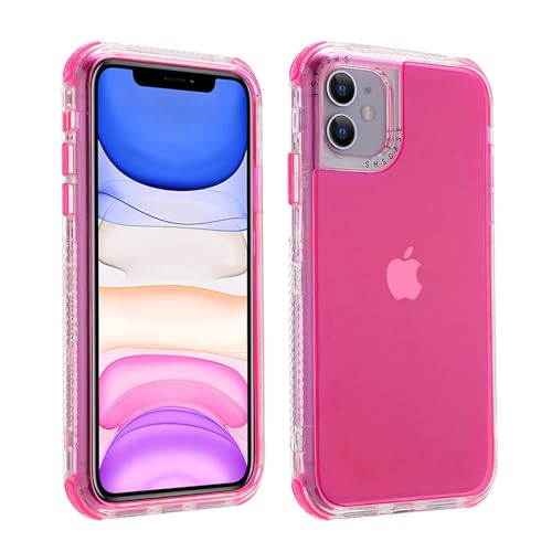 WSDSMS Stoßfeste, transparente Handyhülle für iPhone 11 12 13 14 15 Pro Max XR X XS Max 7 8 Plus 12 13 14 Candy Color Back Cover, A4, für iPhone 11 WSDSMS Stoßfeste, transparente Handyhülle für iPhone 11 12 13 14 15 Pro Max XR X XS Max 7 8 Plus 12 13 14 Candy Color Back Cover, A4, für iPhone 11 von WSDSMS