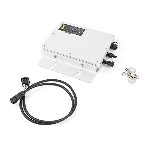 300W MPPT Mikro Wechselrichter Solarpanel Netzgekoppelter Wechselrichter Solar Photovoltaik Funkmodul Wechselrichter Wasserdichter Modul Wechselrichter WVC-300 Einspeisewechselrichter von WSIKGHU