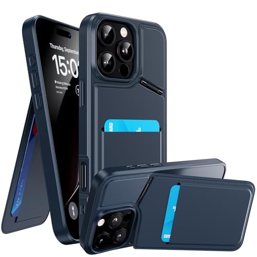 WSKEN Hülle für iPhone 16 Pro Max mit Kartenhalter, Leder Handyhülle Etui Klapphülle Handytasche Brieftasche,RFID Stoßfeste Case Schutzhülle WSKEN Hülle für iPhone 16 Pro Max mit Kartenhalter, Leder Handyhülle Etui Klapphülle Handytasche Brieftasche,RFID Stoßfeste Case Schutzhülle von WSKEN