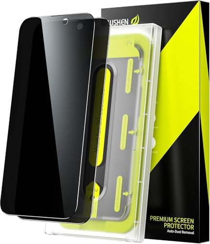 WSKEN für iPhone 16/15 für Panzerglas Sichtschutz - [28° Anti Spy][Auto Dust-Elimination] Full Screen 9H Härte Schutzfolie Privacy Displayschutz Folie,Starker Anti-Fingerabdruck,Bläschenfrei,2 Stück von WSKEN