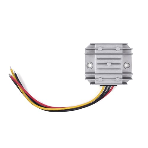 WSOLDMA DC 12 V auf 24 V Stromwandler, 3 A-20 A, Auto-Boost-Regler, Step-Up-Modul für Auto, Aluminiumgehäuse, Überlast-/Überhitzungsschutz (3 A, 72 W) von WSOLDMA