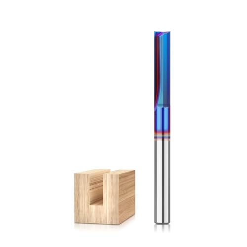 WSOOX CNC 8mm Schaft Nutfräser Nano Blue Coating Holz Nutfräser CNC Fräser für Oberfräse Ø8mm WSOOX CNC 8mm Schaft Nutfräser Nano Blue Coating Holz Nutfräser CNC Fräser für Oberfräse Ø8mm von WSOOX