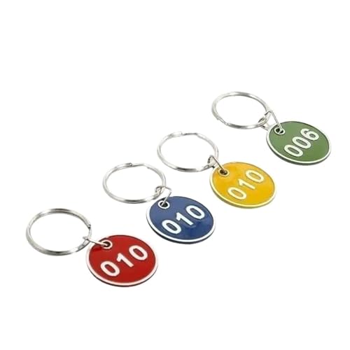 Runde Nummer Schlüsselanhänger 80 Stück Nummer 1-20 Metall Nummeriertes Tag mit Schlüsselring Aluminium fortlaufende Nummern ID-Karte Serie Tags Runde Nummer Schlüsselanhänger 80 Stück Nummer 1-20 Metall Nummeriertes Tag mit Schlüsselring Aluminium fortlaufende Nummern ID-Karte Serie Tags von WSQHAO