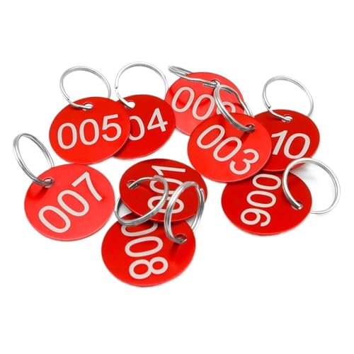 Runde Nummer Schlüsselanhänger Runde Tags mit den Nummern 1–20, Aluminiumplatten mit Schlüsselring-Zeichen for Schlüsselartikel-Markierungs-Tags, Club-ID-Karten-Serie, Tags, Schlüsselanhänger Runde Nummer Schlüsselanhänger Runde Tags mit den Nummern 1–20, Aluminiumplatten mit Schlüsselring-Zeichen for Schlüsselartikel-Markierungs-Tags, Club-ID-Karten-Serie, Tags, Schlüsselanhänger von WSQHAO