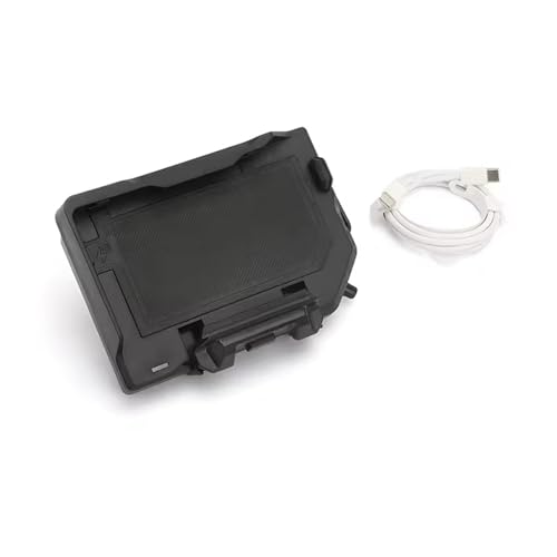 Motorrad Telefon Halterung Für C400GT R1150RT S1000XR S1000RR F900R F900XR R18 K1600GT Motorrad Drahtlose Lade GPS Telefon Halter Navigation Halterung Fahrrad Handyhalterung(Wireless- White Line) von WTXXGQ