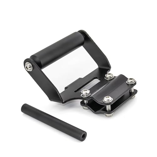WTXXGQ Motorrad Telefon Halterung Für Afrika Für Twin Für CRF1000L 2018 2019 Motorrad Vorne Telefon Ständer Halter Telefon GPS Navigaton Platte Halterung Fahrrad Handyhalterung(22mm 12mm) von WTXXGQ