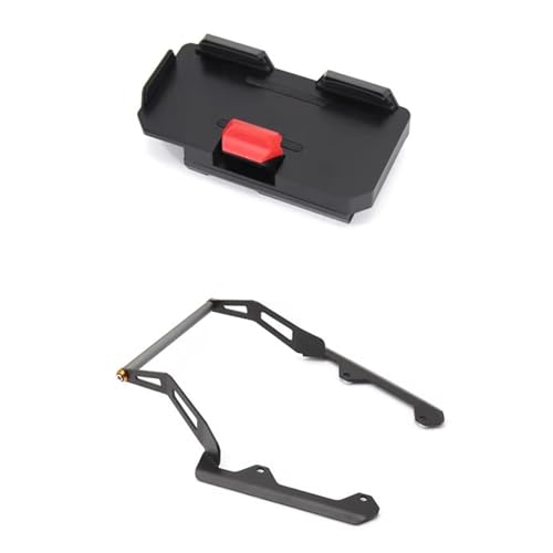 WTXXGQ Motorrad Telefon Halterung Für Aprilia SR GT200 2022 2023 12mm/22mm Motorrad GPS Navigation Halterung Drahtlose Lade Unterstützung Fahrrad Handyhalterung(Set - 12MM) von WTXXGQ